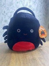 Squishmallows Bella Spider Treat Pail NWT