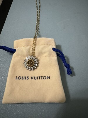 Luxury Jewelry Louis Vuitton High Fashion Necklace LV Iconic