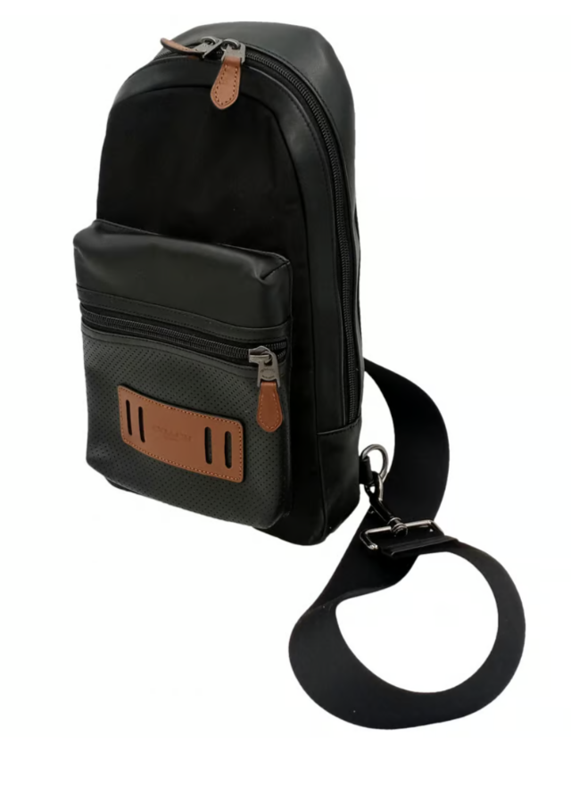 Coach Moto Mini Black F56877 Leather Backpack | eBay