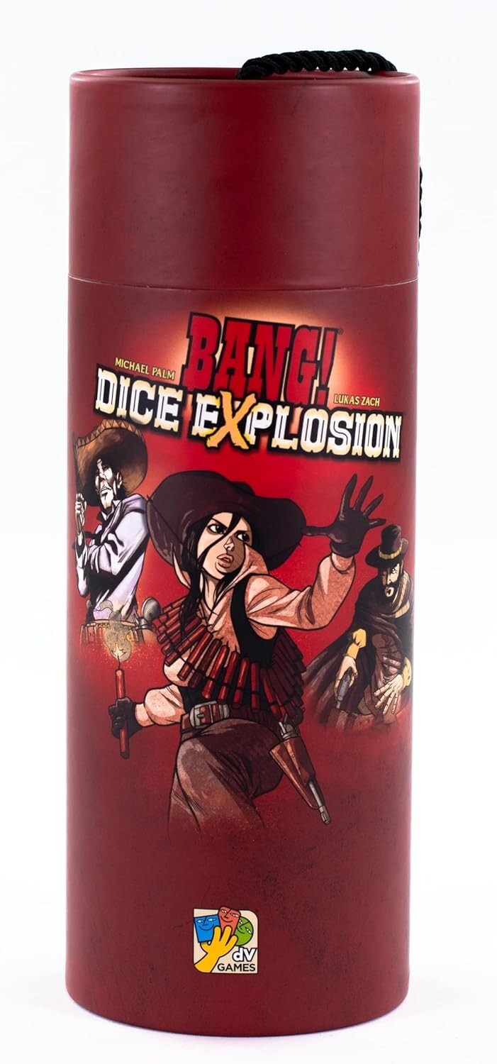бах! Игра в кости: Dice Explosion DV Games для 3-8 игроков Новая запечатанная Бесплатная доставка от НАС