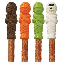 Wilton Candy Melts Pretzel Mummy Mold 6 Cavities Of 1 Design Halloween Wilton Candy Melts Pretzel Mummy Mold 6 Cavities Of 1 Design Halloween