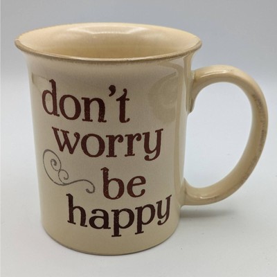 Vtg Hallmark 05 Bobby McFerrin Dont Worry Be Happy 12oz Ceramic Coffee Tea Mug