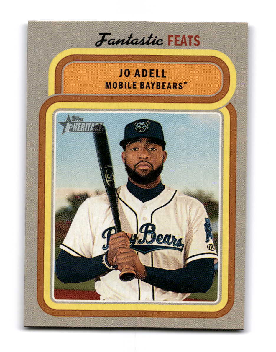 2019 Topps Heritage Minor League Fantastic Feats Jo Adell  FF-13