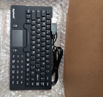 RAIDSONIC 28096   Keysonic KSK  Tastatur USB Schwarz . 