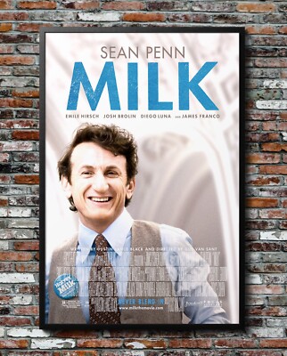 Milk 2008 Movie Poster 24''x36'' Glossy Unframed 0849