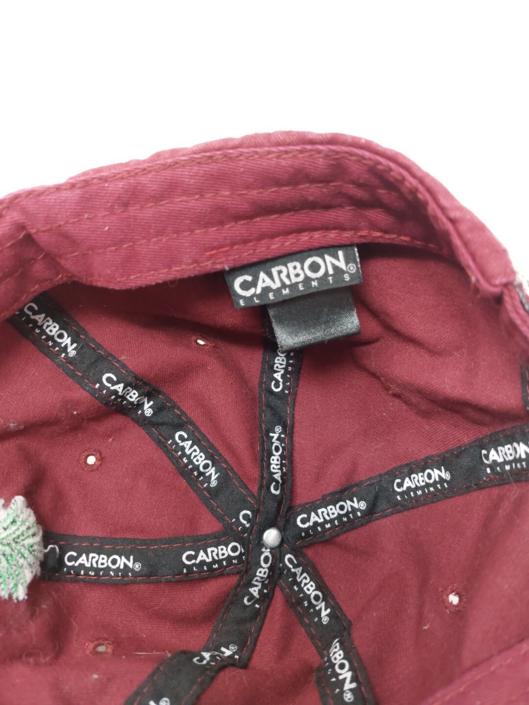 Carbon Elements Pineapple Logo Strap Back Dad Hat… - image 8