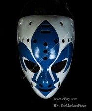 Ice Hockey Mask Goalie Helmet Wearable Home Decor Richard Brodeur G145