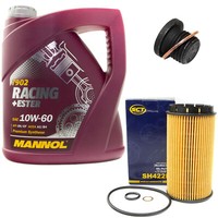 MotoröL ÖLfilter SH422P 10W60 4 Liter + ÖLablassschraube FüR VW Passat 32B 1.8