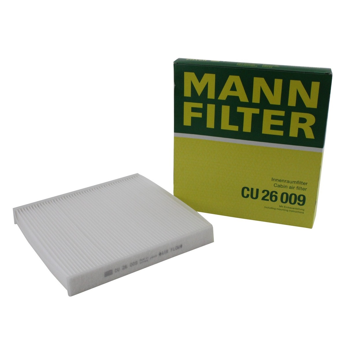 For Cabin Air Filter Mann 5Q0819644A for Audi A3 Volkswagen Golf