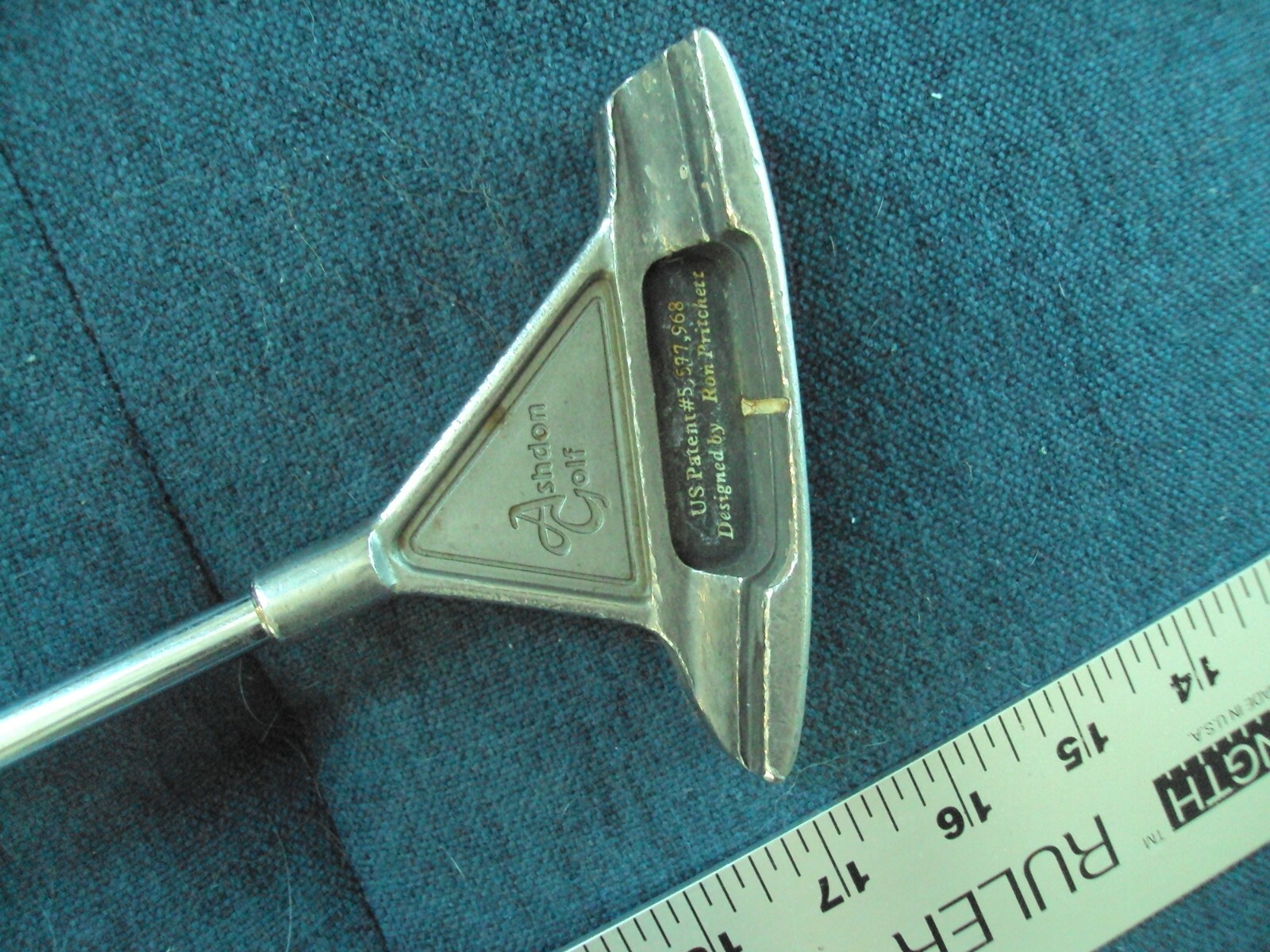 Ashdon Golf Atlantis Bermuda Triangle blade putter 33" eBay