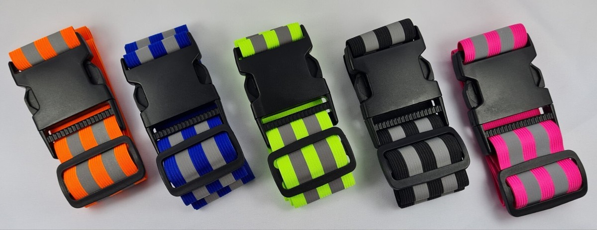 2 Pezzi Cintura Riflettente Ad Alta Visibilà Per La Sicurezza - Foto 5