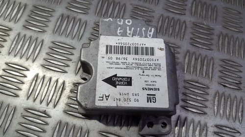 Opel Astra 2000  crash sensors module 90520841, 5WK4168  1923594 #409843-31