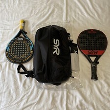 Brand New! SYR ELITE Backpack- Padel Tennis Racket BAG - Black RRP £70