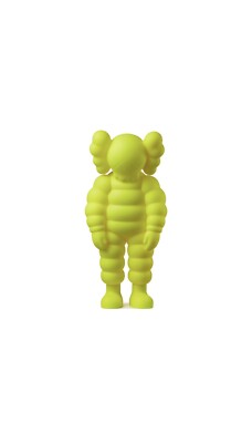 KAWS What Party YELLOW Figure Original Unopened (In Hand KAWS What Party YELLOW Figure Original Unopened (In Hand