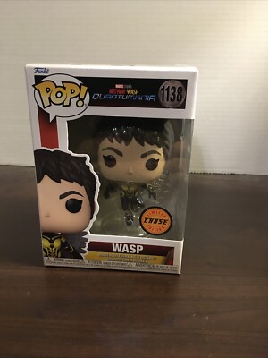 Funko POP! Marvel Ant-Man and Wasp Quantumania #1138 Wasp (Unmasked) CHASE