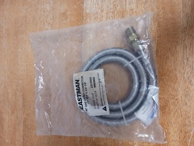 Eastman Gas Dryer Connector 1/2 MIP X 3/8 FiP 48'' 99930cs (Money Back Guarantee)