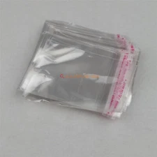 15000pcs 60mm x 80mm Clear Resealable Cello Plastic Envelope