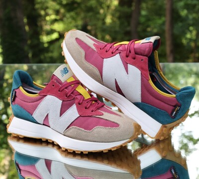 靴 New balance New Balance 327 Bordeaux Teal Men's Size 10 Cordura Custom