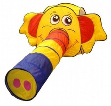  NEW Childs Elephant Pop Up Dome TENT  TUNNEL Tube Outdoor/Indoor Playhouse Toy