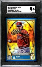 2021 Topps Gypsy Queen #57 Alec Bohm Chrome Box Topper INDIGO /150 SGC 9 RC
