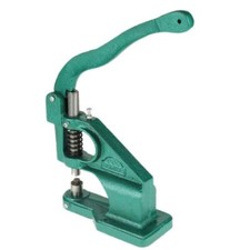 Wakects Macchina per occhielli con 3 fustelle e 1500 occhielli da 6/10/12 mm per