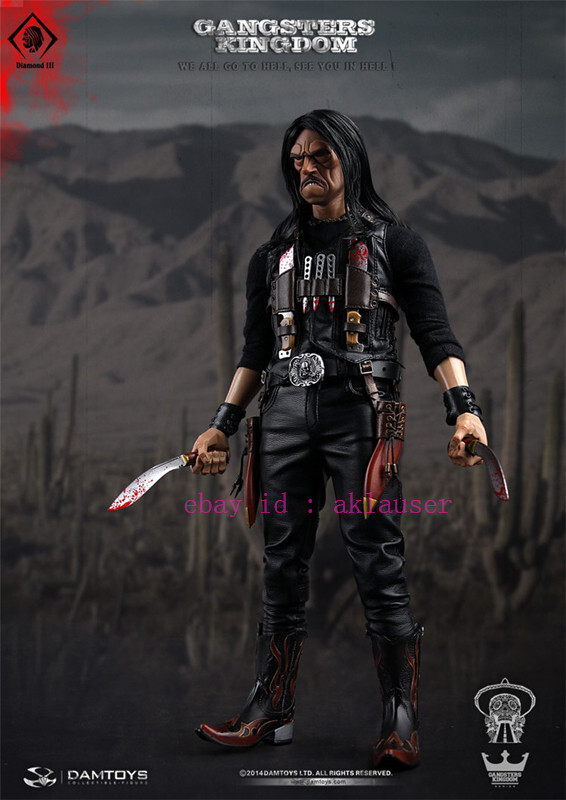 Damtoys Gk006 1/6 Gangsters Kingdom Diamond 3 JuáRez Action Figure