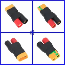 AS150 to XT90S XT90-S Anti Spark No Wire Adapter For RC Plane Truck Boat Battery