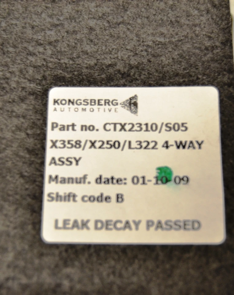 Jaguar Lumbar support Seat Cushion C2Z9950 b3 — 第 3/4 张图片