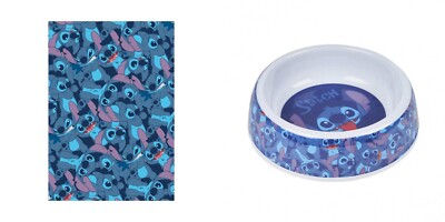 DISNEY Lilo & STITCH HUNDEDECKE FUTTERNAPF NAPF Haustierdecke Decke Katzen Hunde