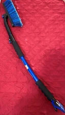 Sub Zero Marx Force Metal Extendable 50” Snow Broom Ice Scraper Snow Brush