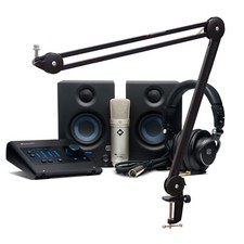 PreSonus Quantum ES Ultimate Bundle Recording Set with keepdrum Articulating Arm Tripod
