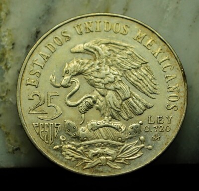 1968 Mexico 25 Pesos Olympics Commemorative 72% Silver | eBay