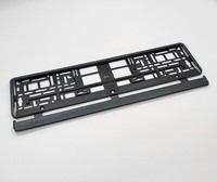 2 StüCk Kennzeichenhalter Carbon - Kennzeichenhalterung Kfz Halter