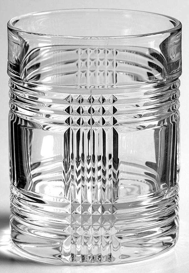 Ralph Lauren Crystal Glen Plaid Old Fashioned Glass 5730285 Ralph Lauren Crystal Glen Plaid Old Fashioned Glass 5730285