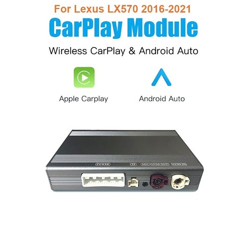 Wireless Apple Car-play Android Auto Upgrade interface for Lexus LX570 2016-2021 - Picture 2 of 9
