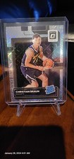 2022-23 Donruss Optic Rated Rookie Red Green Choice Prizm #238 Christian Braun 