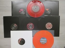 LOT DE 8 DISQUES VINYLES IXINDAMIX SPIRAL TRIBE SP23 / LABEL AUDIOTRIX / NEUFS