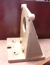 IRON ANGLE PLATE FOR SMALL ROTARY TABLE VERTICAL MOUNT MACHINIST TOOLING