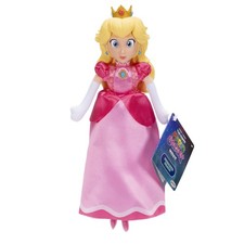 Peluche Princesse Peach Super Mario Bros - 26 Cm, Neuf | Idée Cadeau Pour Fans De Nintendo | Personnage Principessa Peach