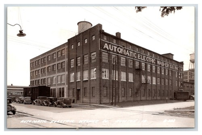 #ad #ad RPPC Automatic Electric Washer Factory NEWTON IOWA IA $12.75