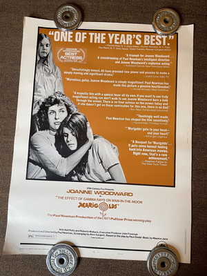 Effect on Gamma Rays 1972 Original 30 x 40 poster 