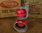 Vintage Tonka Toys Fire Truck Metal Fire Hydrant Accessory Red Cast Metal