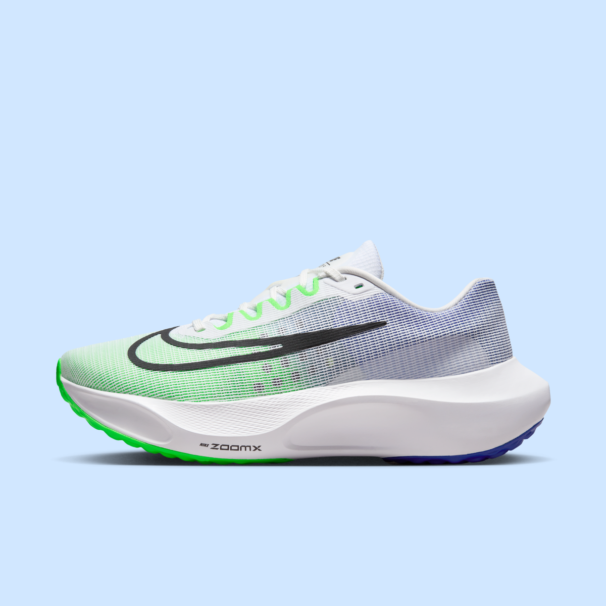 Nike Zoom Fly 5 White Green Strike DM8968-101 Men's Size 13 Shoes
