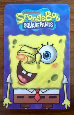 Dave & Buster's SpongeBob Squarepants Coin Pusher Game Card