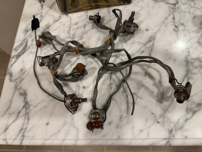 Vintage Gibson EB2 Bass pots Wiring Harness CTS Clarostat