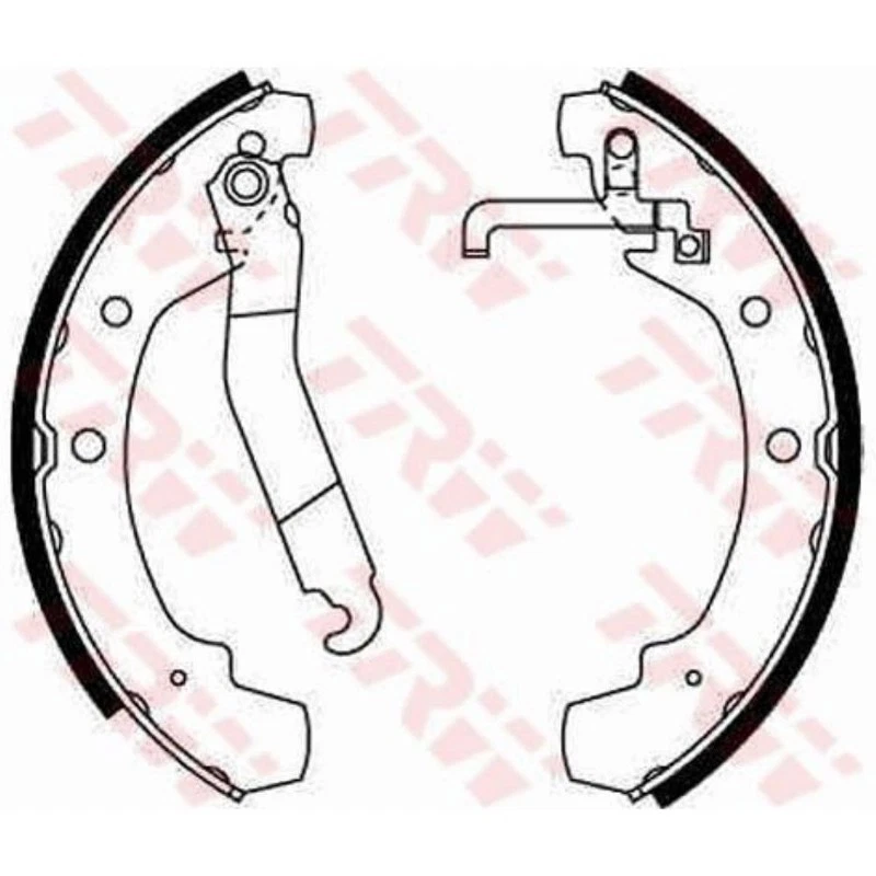 TRW Juego de Zapatas Zapata de Freno Delantero para VW Lt 28-35 I Bus 281-363 - Imagen 3 de 4