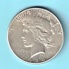 SILVER 1926 S PEACE SILVER DOLLAR UNGRADED - BEAUTIFUL COIN