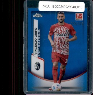 2024 Topps Match Attax Extra Bundesliga Vincenzo Grifo /175 sky blue #37