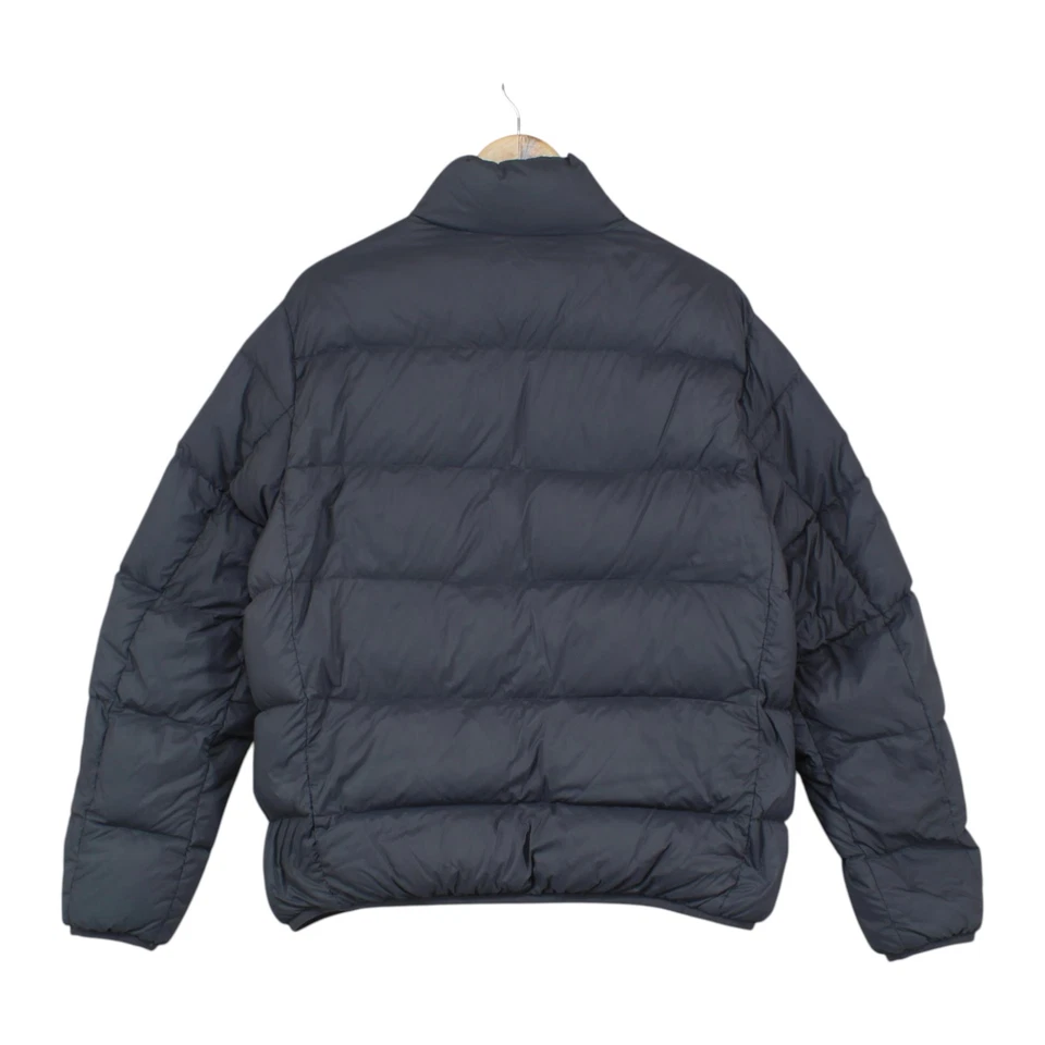 Chaqueta acolchada Joe Fresh Down para hombre talla M gris ligera cremallera completa Foto 2 de 4