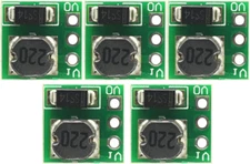 5 PCS 0.9-5V to 5V DC-DC Step up Power Supply Module Voltage Boost Converter Boa